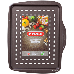 Форма прямоугольная для пиццы Pyrex Asimetria 37 х 28.5 см Прямоугольная Коричневая (AS37BZ0) в Хмельницком