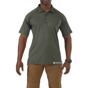 хорошая модель Футболка-поло тактическая 5.11 Tactical Performance Polo - Short Sleeve, Synthetic Knit 71049 M TDU Green (2000980418695)