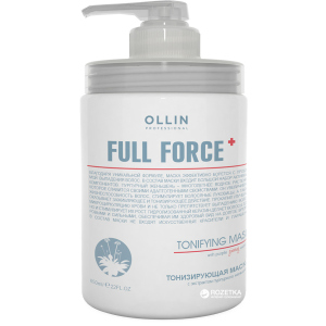 купить Тонизирующая маска Ollin Professional Ollin Full Force с экстрактом пурпурного женьшеня 650 мл (4620753725720)