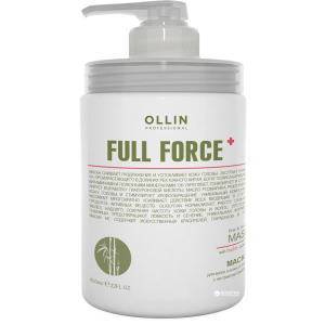 Маска для волосся та шкіри голови Ollin Professional Ollin Full Force з екстрактом бамбука 650 мл (4620753725621) в Хмельницькому