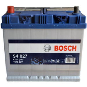 Автомобильный аккумулятор Bosch 70Аh (+/-) ASIA S4027 (630EN) (0 092 S40 270) ТОП в Хмельницком