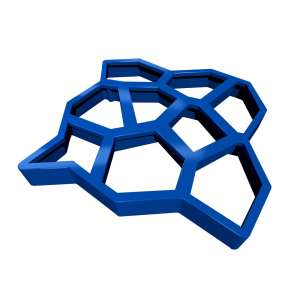 Форма 60x60 см Замковый камень для садовой дорожки Hormusend