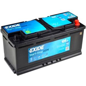 Автомобильный аккумулятор Exide AGM 6СТ-105 (EK1050) 105 Ач (-/+) Euro 950 А (EK1050) ТОП в Хмельницком