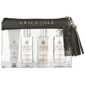 Набор для женщин Grace Cole Travel Set White Nectarine & Pear + косметичка (5055443697510) в Хмельницком