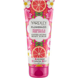 Скраб для тіла Yardley Flowerazzi Magnolia &amp; Pink Orchid Exfoliating Body Scrub 200 мл (5056179300675) в Хмельницькому