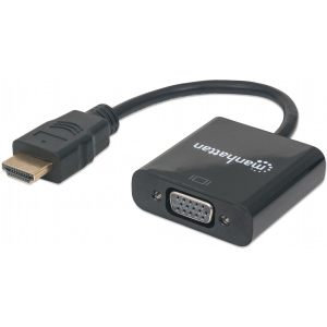 Перехідник Manhattan HDMI M - VGA F (151467) в Хмельницькому