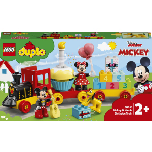 купити Конструктор LEGO DUPLO Disney Святковий поїзд Міккі та Мінні 22 деталі (10941)