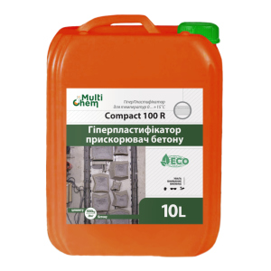 Пластификатор ускоритель антифриз Compact 100R 10 л лучшая модель в Хмельницком