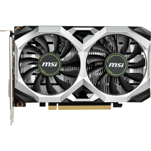 MSI PCI-Ex GeForce GTX 1650 Ventus XS 4G OC 4GB GDDR5 (128bit) (1740/8000) (1 x DisplayPort, 1 x HDMI, 1 x DVI) (GeForce GTX 1650 VENTUS XS 4G OC) краща модель в Хмельницькому