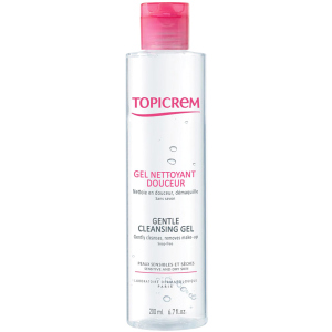 М'який гель для обличчя Topicrem Gentle Cleansing Gel 200 мл (3700281702408) краща модель в Хмельницькому