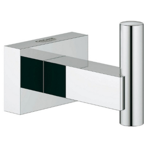 Крючок для полотенца одинарный Grohe EX Essentials Cube 40511001 хром (34244) ТОП в Хмельницком