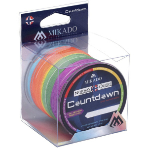 Шнур Mikado Norway Quest Countdown 300 м 0.40 мм 34.90 кг Multicolor (Z46M-040-300) краща модель в Хмельницькому