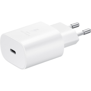 Зарядний пристрій Samsung 25W Travel Adapter White (EP-TA800NWEGRU) в Хмельницькому