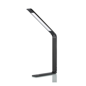 Настільна світлодіодна бездротова LED лампа Remax LED table Lamp RT-E210 Black складана ТОП в Хмельницькому