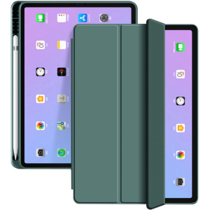 Обложка BeCover с креплением Apple Pencil для Apple iPad Air 10.9 2020 Dark Green (BC_705514) в Хмельницком