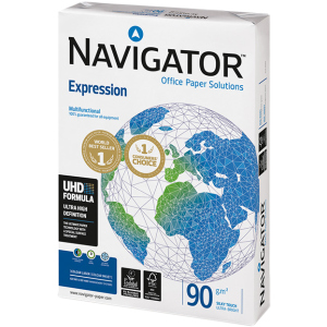 Папір Navigator Expression А4 90 г/м² клас А 500 аркушів Білий (5602024005013) краща модель в Хмельницькому