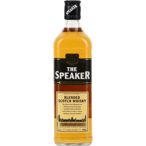 Віскі Speaker 3 YO blended 0.7 л 40% (5038342511224) ТОП в Хмельницькому