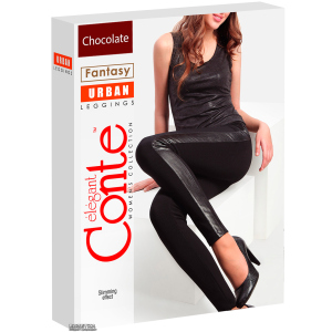 Трикотажные леггинсы Conte Fantasy Urban 170-98 см Chocolate (4815003035043)