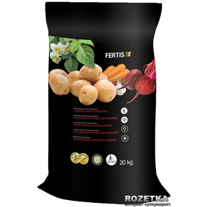 Добриво для картоплі та овочів Fertis без хлору та нітратів 20 кг (10506876) 4770767316046/4779039690358 рейтинг