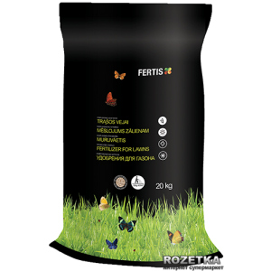 Весняне добриво для газону Fertis без хлору та нітратів 20 кг (10506886) 4770767316664/4779039690372 в Хмельницькому