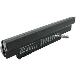 хорошая модель Аккумулятор ExtraDigital для ноутбуков Acer Aspire 532h UM09G31 (11.1V/5200mAh) Black (BNA3910)