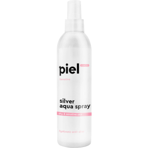 Зволожуючий спрей для обличчя для сухої та чутливої ​​шкіри Piel Silver Aqua Spray 250 мл (4823015904288) ТОП в Хмельницькому