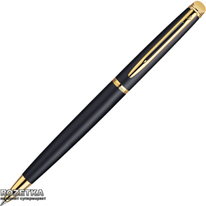 Ручка шариковая Waterman Hemisphere Matte Black BP Синяя Черный корпус (22 003) лучшая модель в Хмельницком