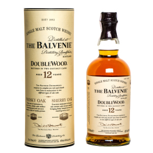 Виски Balvenie Doublewood 12 лет выдержки 0.7 л 40% (5010327505138)