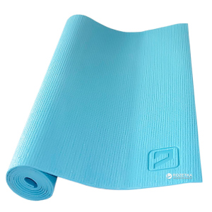 Килимок для йоги LiveUp Yoga Mat 173x61x0.4 см Blue (LS3231-04b) ТОП в Хмельницькому