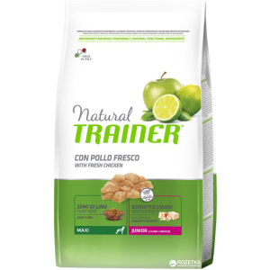 Сухий корм Trainer Natural Super Premium Junior Maxi для юніорів великих та гігантських порід від 9 місяців до 2 років 3 кг (8015699006945) ТОП в Хмельницькому