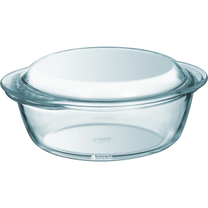 Кастрюля для запекания круглая Pyrex Essentials 2.2+0.8 л (208A000) лучшая модель в Хмельницком