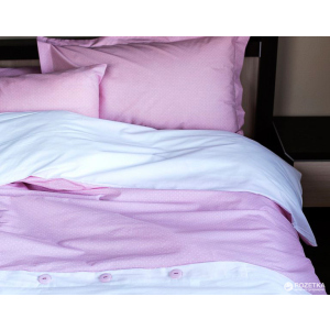 Підковдра Sleeper Set Поплін Pink Polka 145х210 см (4823088100587) краща модель в Хмельницькому