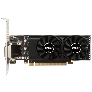 MSI PCI-Ex GeForce GTX 1050 Ti 4GT Low Profile 4GB GDDR5 (128bit) (1290/7008) (DVI, HDMI, DisplayPort) (GTX 1050 TI 4GT LP)