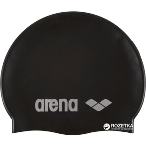 Шапочка для плавання Arena Classic Silicone 91662-55 Black (3468333887410) ТОП в Хмельницькому