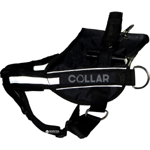 купить Шлея Collar DogExtremе Police N1 со сменной надписью 35-45 см Черная (07041)