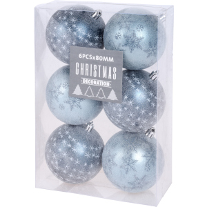 купити Набір ялинкових куль Christmas Decoration 6 шт (CAN213220)