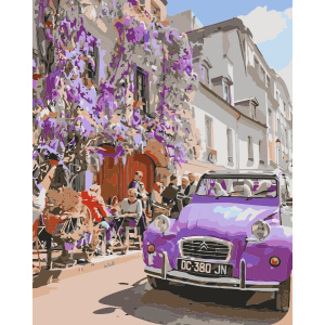 Картина за номерами Крамниця Чудес Чарівний Париж 40 x 50 см (LC30135) (4820176260222) надійний