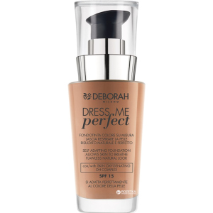 Тональна основа Deborah Dress me Perfect SPF 15 № 04 30 мл (8009518230147) ТОП в Хмельницькому