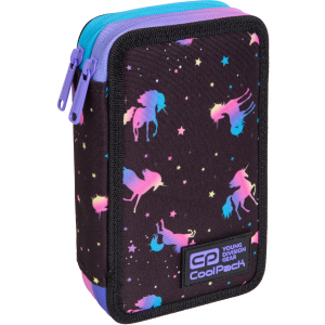 Пенал Coolpack Jumper 2 35 предметів 2 відділення Dark Unicorn (C66234) в Хмельницькому