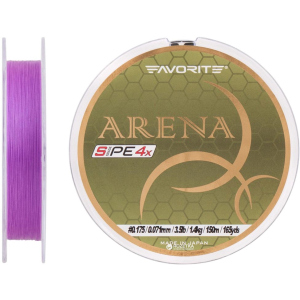 Шнур Favorite Arena PE 4x 150м # 0.175/0.071 мм 1.4 кг Пурпуровий (16931096)