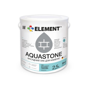 Фасадный лак Aquastone для камня "ELEMENT" 2.5 л в Хмельницком