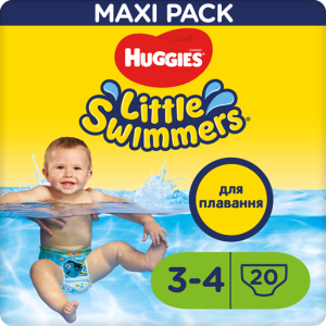 Підгузки-трусики Huggies Little Swimmers 3-4, 7-15 кг 20 шт (5029053535852) в Хмельницькому