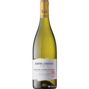 Вино Barton & Guestier Muscadet Sevre-et-Maine Passeport белое сухое 0.75 л 12% (3035130511109)