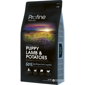 Сухой гипоаллергенный корм для щенков всех пород Profine Puppy Lamb с ягненком и картофелем 15 кг (8595602517510)