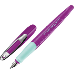 купить Ручка перьевая для правши Herlitz My.Pen Purple-Mint Синяя Фиолетовый корпус (11167988)