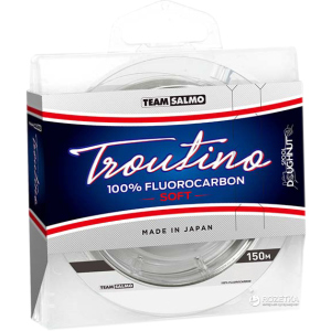 Леска Team Salmo Fluorocarbon Troutino Soft 150 м 0.234 мм 3.79 кг (TS5017-023) рейтинг