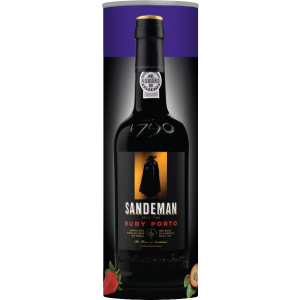 Портвейн Sandeman Ruby Porto, Sogrape Vinhos (тубус), червоний солодкий 0.75 л 19.5% (2118721187219) рейтинг