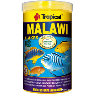 Корм Tropical Malawi для аквариумных рыб в хлопьях 1 л (5900469772263) ТОП в Хмельницком