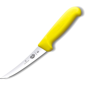 Кухонний ніж Victorinox Fibrox обвалочний 120 мм Yellow (5.6608.12) ТОП в Хмельницькому