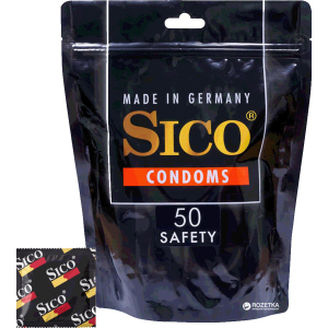 Презервативи Sico Safety 50 шт (4013006121408/4013006128506)